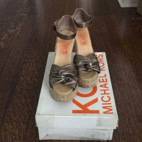 Kors Wedge Espadrilles - Picture 2 of 4